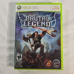 Microsoft Xbox 360 Brütal Legend - Green Game Case